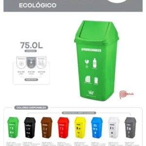 CONTENEDOR URBANO # 80 ECOLOGICO REY