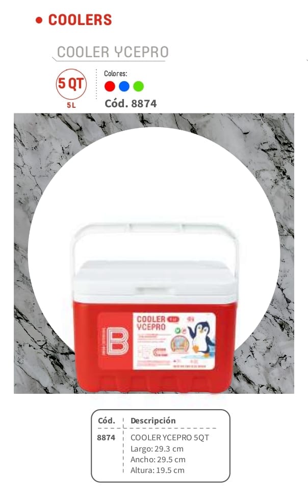 COOLER 5 QT BASA