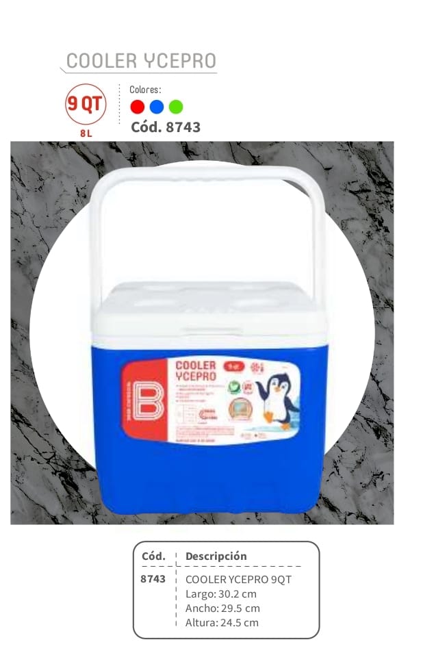 COOLER 9 QT BASA