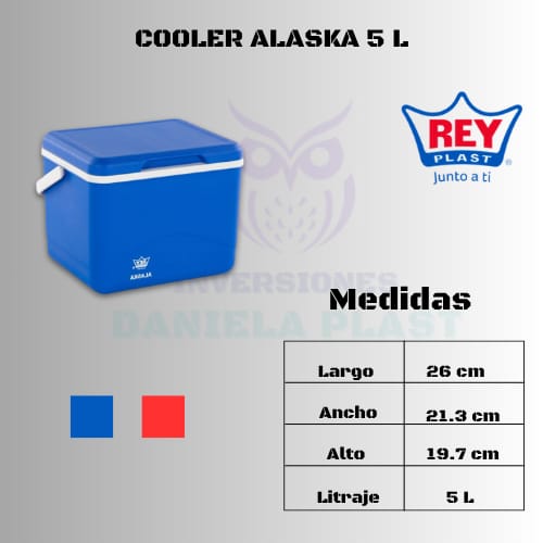COOLER ALASKA 5 LR REY