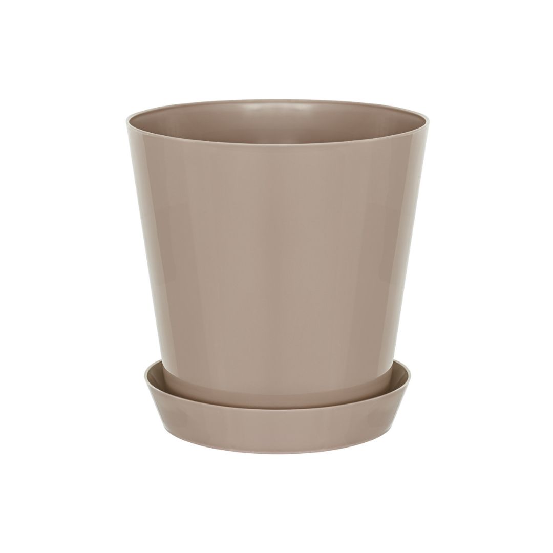 MACETA BRIO 14 CON PLATO - CHOCOTERRA