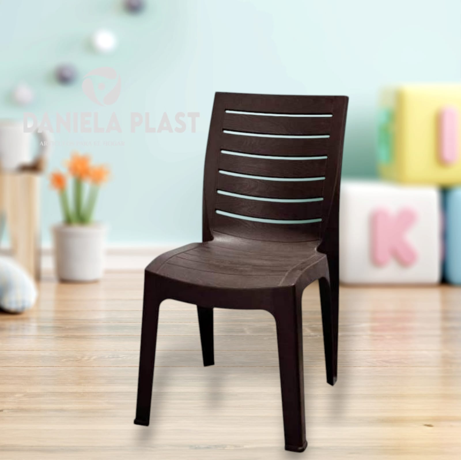 SILLA ROBLE SIN BRAZO REY