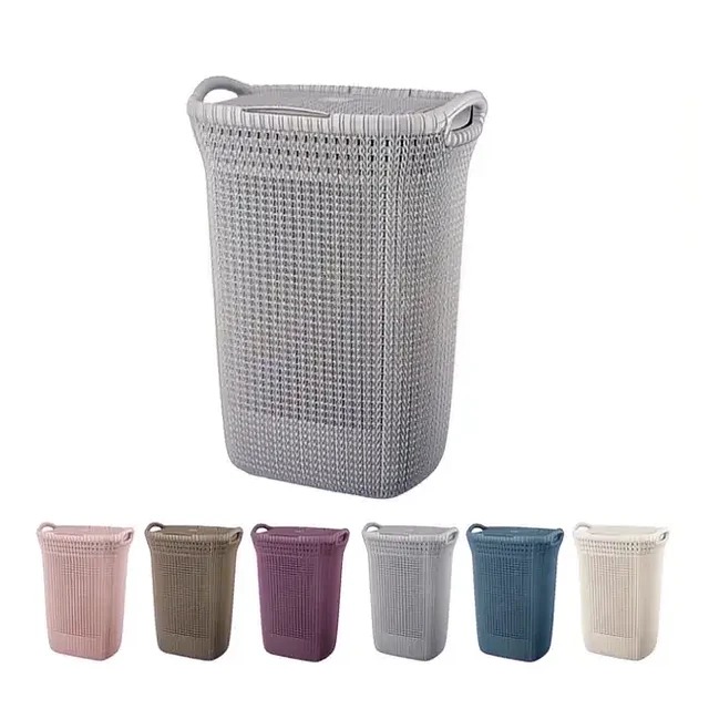 Cesto Khipu 60 L con tapa Rey