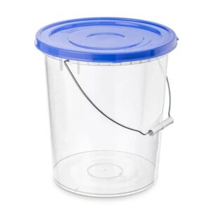 Balde Comercial 12 L C/ Tapa Y Asa De Metal