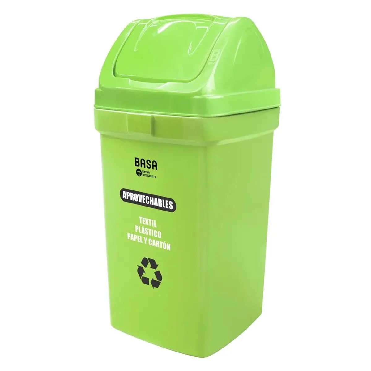 Papelera Bodeguita 75 Lt Vaiven Ecobasa - Basa