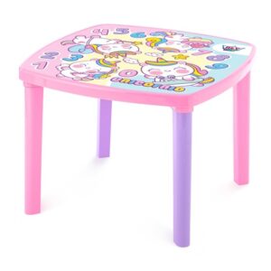 Mesa Kinder Decorado Rey