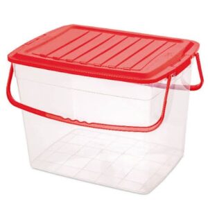 Caja Rectangular C/ Broche Y Asa # 45 Rey