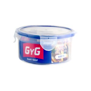 Taper GYG Redondo 600 Ml 141.4 X 141.4 X 68 MM N Basa
